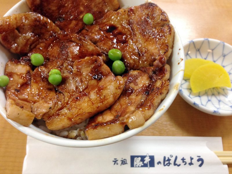 ぱんちょう 豚丼