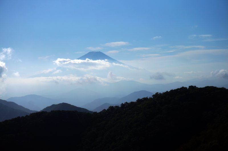 鍋割山～小丸 富士山④